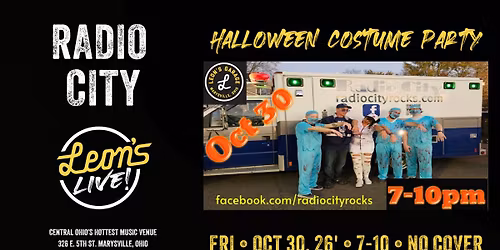 Radio City Halloween Costume Party at Leon's Live