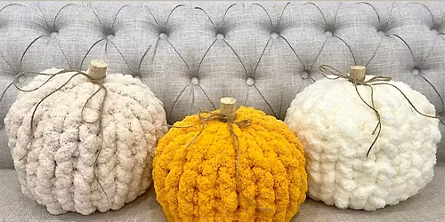 Chunky Knit Pumpkins