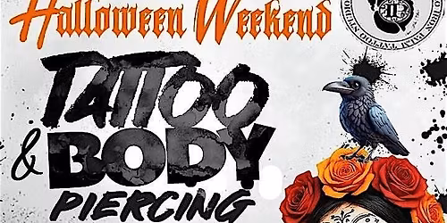 Halloween Weekend  In Atlanta: $31 Tattoos & HALF OFF ALL Body Piercings!