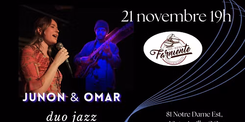 Junon et Omar - Duo Jazz & Br\u00e9zil en spectacle