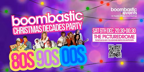 Boombastic's Christmas Decades Party