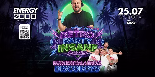 RETRO PARTY \u2606 DJ INSANE \u2606 DISCOBOYS - sala dance