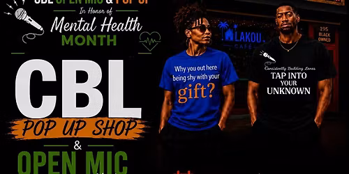 Open Mic Mental Health Pop Up