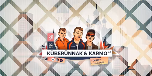 K\u00fcber\u00fcnnak & Karmo LIVE I D3 I 08.11