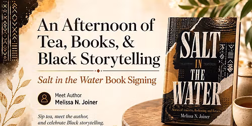 An Afternoon of Tea, Books, and Black Storytelling