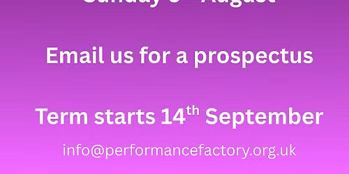 PF Education Audition day 2