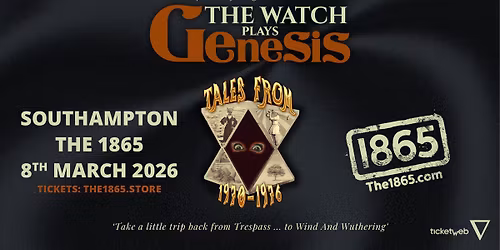 The Watch Plays Genesis LIVE at The 1865!
