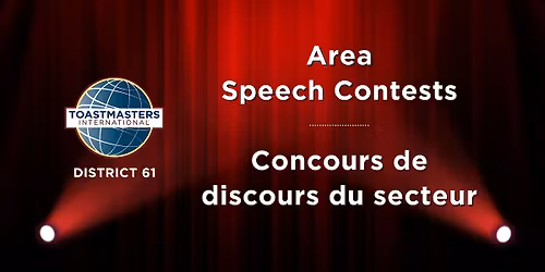 Toastmasters District 61 Area 4 Speech Contests