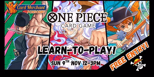 CM Ponsonby - One Piece Learn-to-Play Event