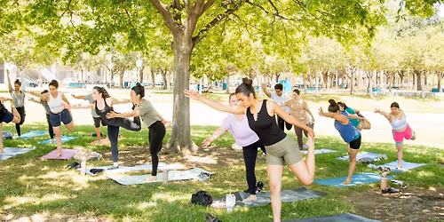 Yoga and Zumba in the River Park