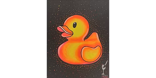 Cute Neon Rubber Duck - Paint and Sip in Denver | Classpop!\u2122