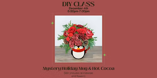 Mystery Holiday Mug & Hot Cocoa