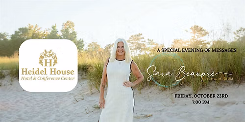 A Special Evening of Messages with Psychic Medium Sara Beaupre ~ Green Lake