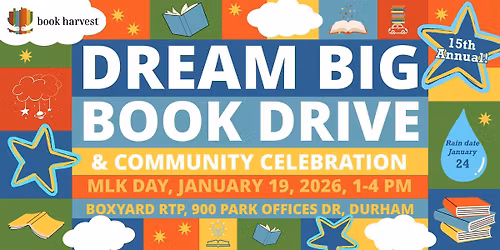 15th Annual Dream Big Book Drive and Community Celebration