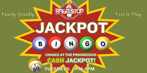 Jackpot Bingo at BRGR STOP - Coconut Creek