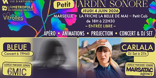 Petit Jardin Sonore 2026