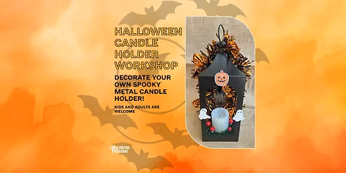Halloween Candle Holder Workshop