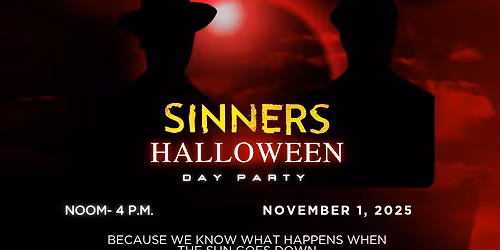 Sinners Halloween Day Party