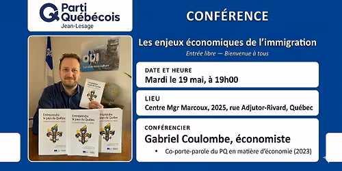 CONF\u00c9RENCE - Parti Qu\u00e9b\u00e9cois de Jean-Lesage