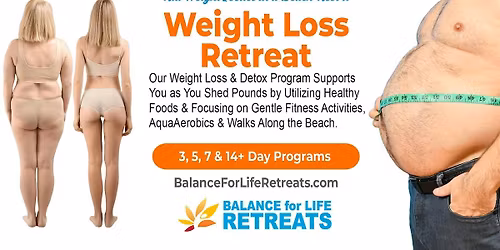 WEIGHT LOSS RETREAT at Florida Ocean Front Beach Resort: Dr. Supervised