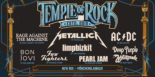 Temple of Rock NEW Box - M\u00f6nchengladbach