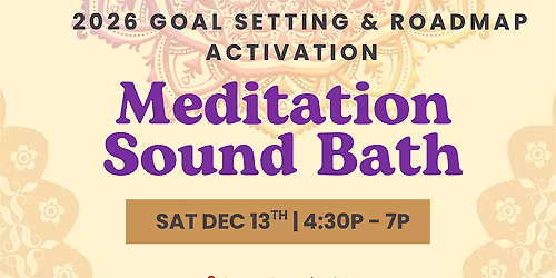 New Year Manifest & Sound Bath