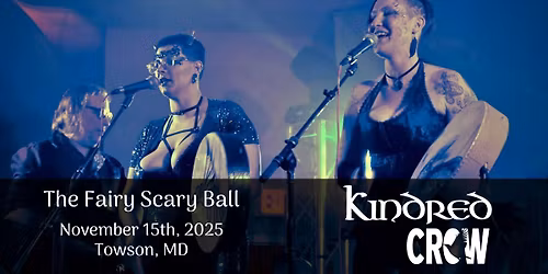 Kindred Crow at the Fairy Scary Ball
