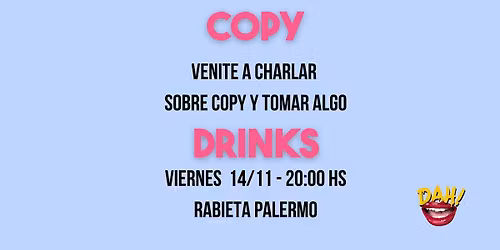 Copy Drinks  #Noviembre