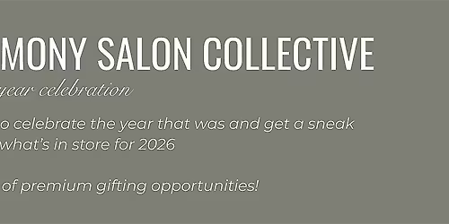 Harmony Salon Collective - End of Year Celebration