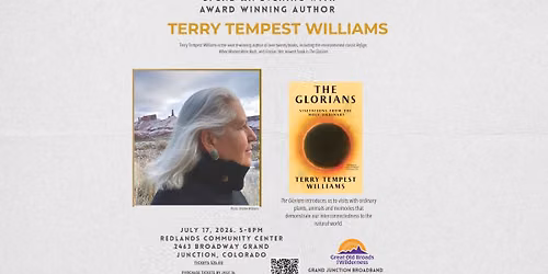 An Evening with Terry Tempest Williams at The Historic Redlands Community Center
