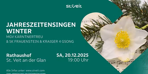 Jahreszeitensingen \u2013 Winter