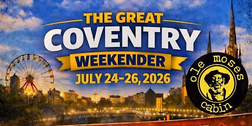 The Great Coventry Weekender | 3-Day Ticket
