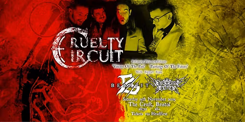 Cruelty Circuit plus Bearpit and Disaster Clinic - DOUBLE ALBUM LAUNCH at The Croft, Bristol