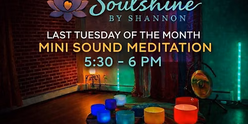 Soulshine By Shannon Sound Meditation Celebrate Movement