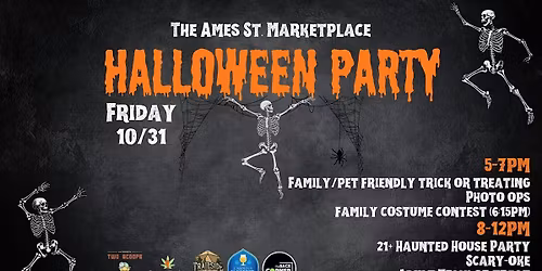 The Ames St. Marketplace Halloween Party
