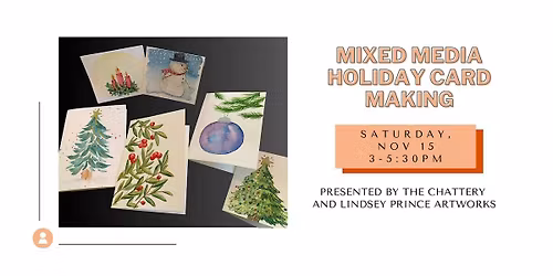 Mixed Media Holiday Card Making