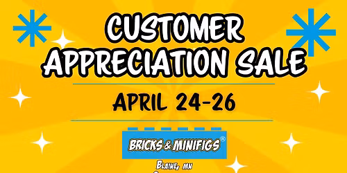 Customer Appreciation Sale!