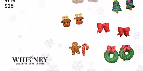 Polymer Clay Holiday Earrings