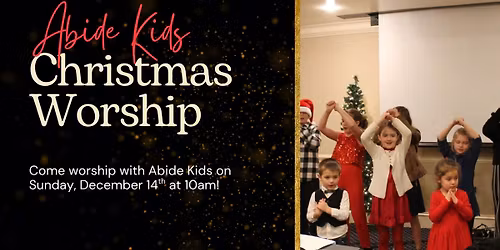 Abide Kids Christmas Worship
