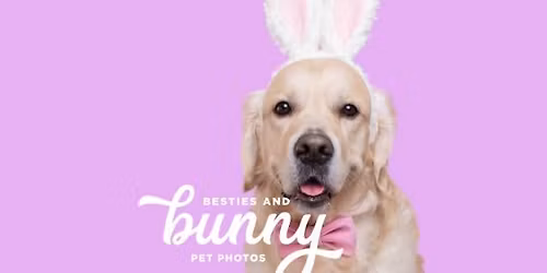 Besties & Bunny: Pet Photos with the Easter Bunny