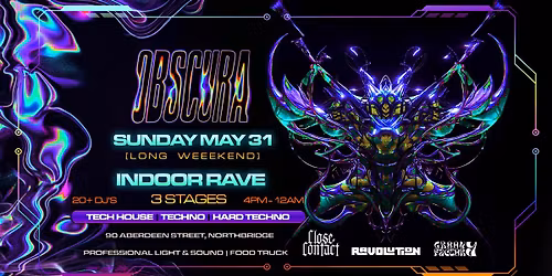 OBSCURA EXPERIENCE - 3 STAGES [long weekend]