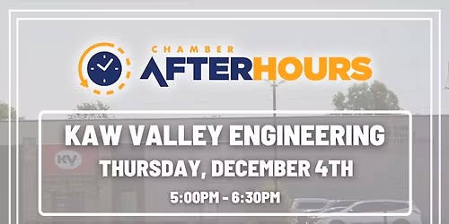 Kaw Valley Engineering Business After Hours