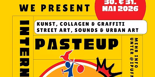 Catch me at IPUFMARL International Paste-Up Festival 2026 in Germany!