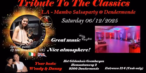 Tribute To The Classics with DJ Martina