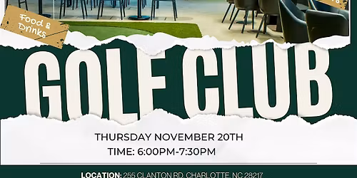Entrepreneur Golf Club \u2013 Networking Mixer at Tap In Golf Lounge