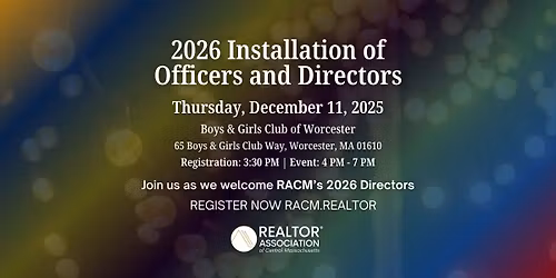 2026 Installation of Officers and Directors