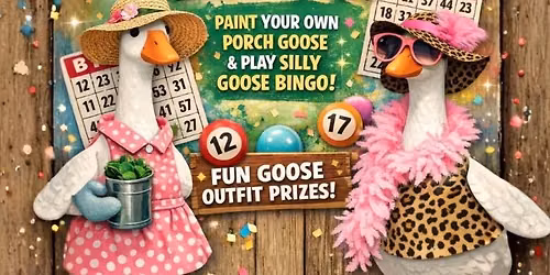 Paint Your Very Own Porch Goose @ H&S Waco 