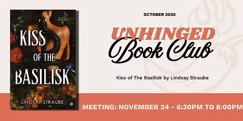 Unhinged Book Club at The Well Red Damsel