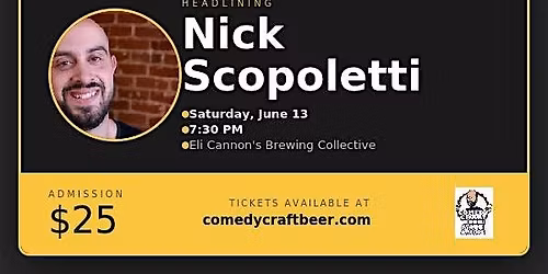 Comedy Night at Eli Cannon's Brewing Collective
