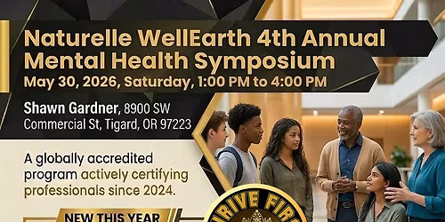 Naturelle WellEarth 4th Annual Mental Health Symposium 